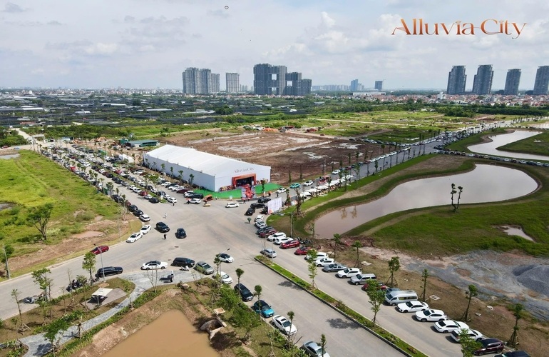 BÙNG NỔ KHÔNG KHÍ TẠI SỰ KIỆN GIỚI THIỆU DỰ ÁN ALLUVIA CITY